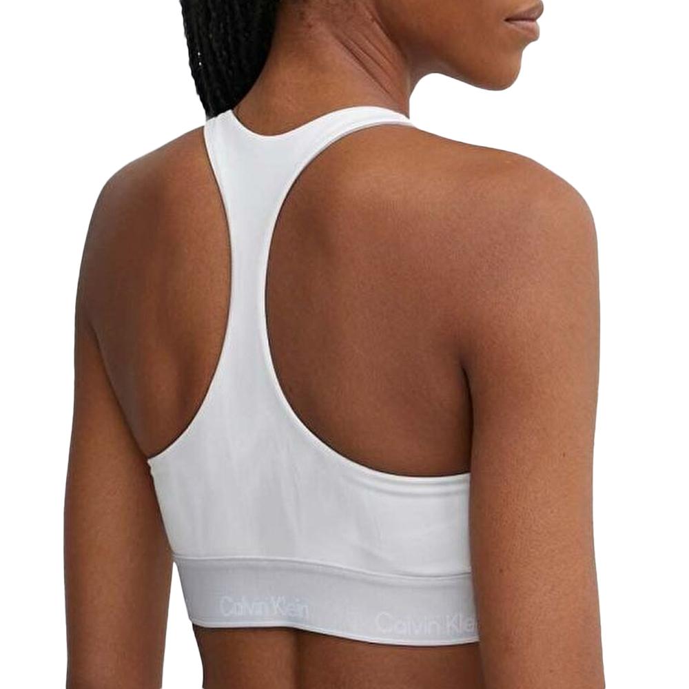 Brassière Blanche Femme Calvin Klein Jeans Medi vue 2