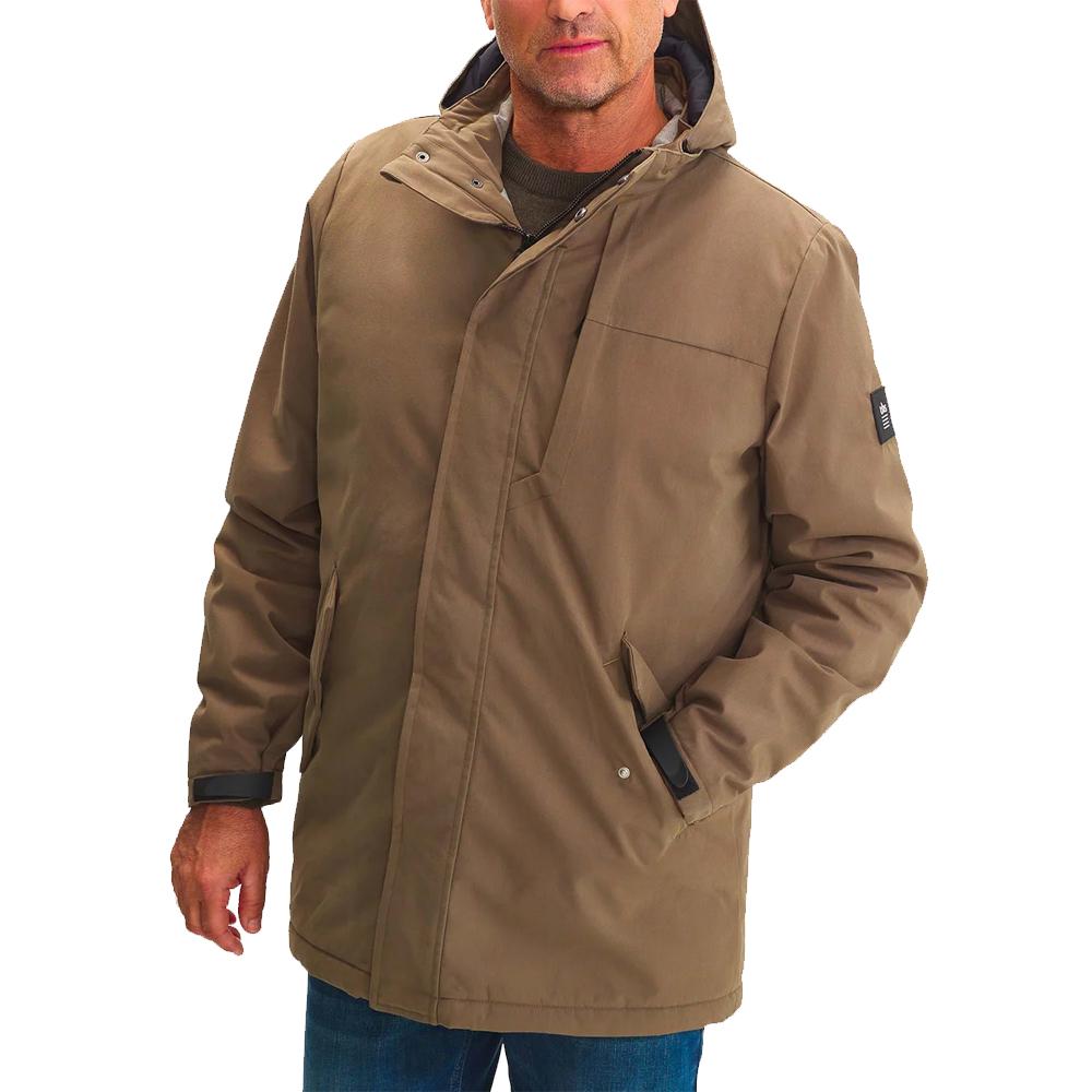 Veste imperméable Kaki Homme TBS Jafarves pas cher