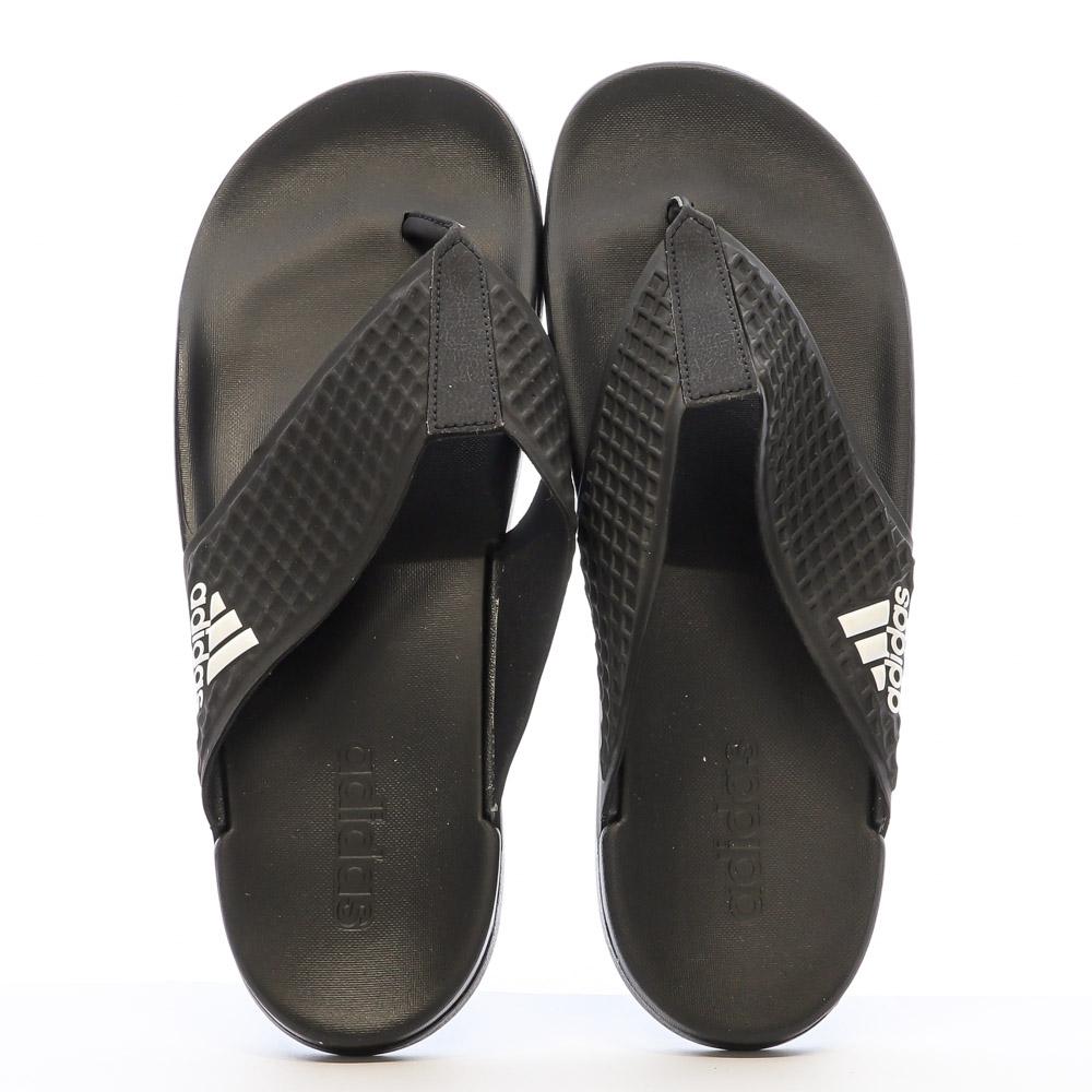 Tongs Noires Homme Adidas Adilette Slide S78048 vue 3