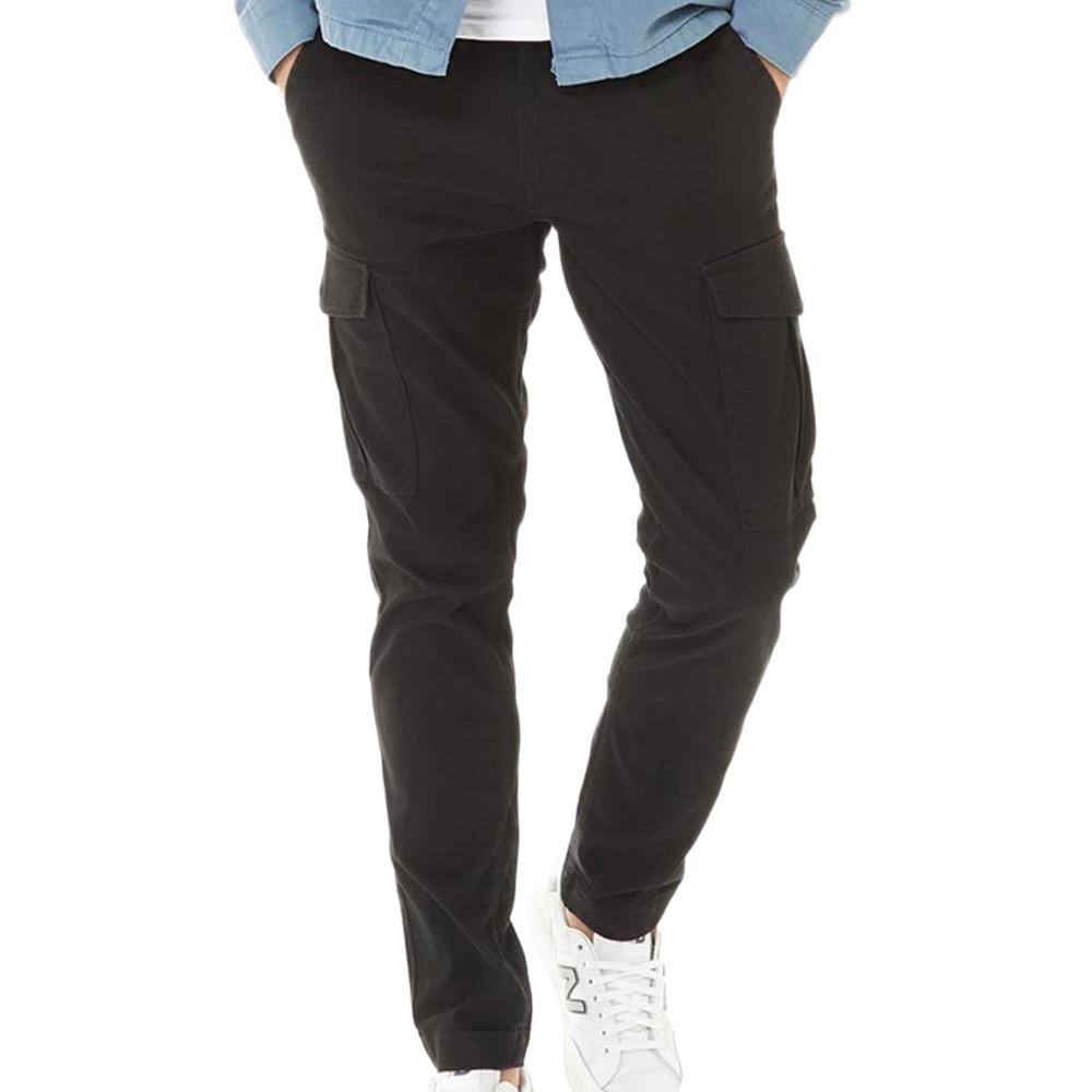 Pantalon Cargo Noir Homme Jack & JonesCuffed pas cher