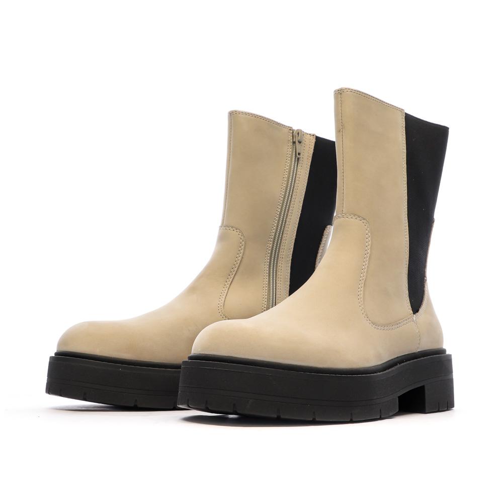 Bottines Beige/Noir Femme Geox Spherica vue 5