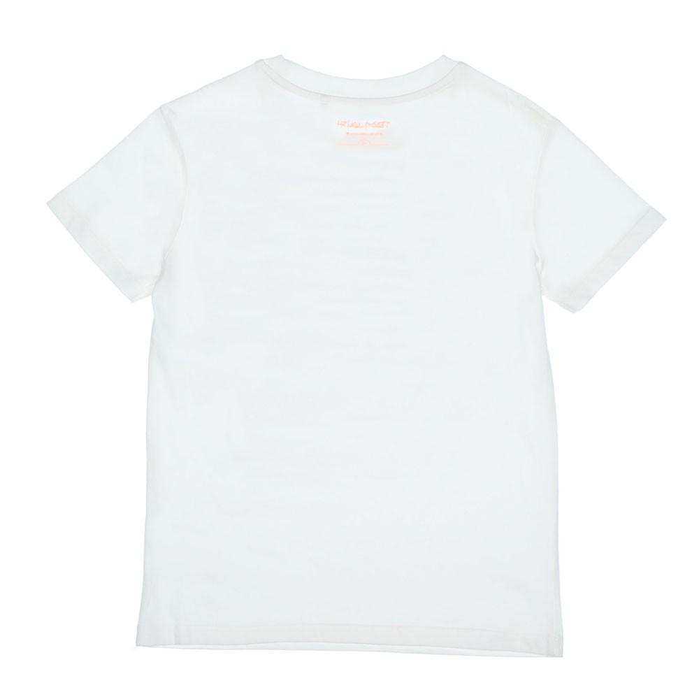 T-shirt blanc femme Teddy Smith Flow vue 2