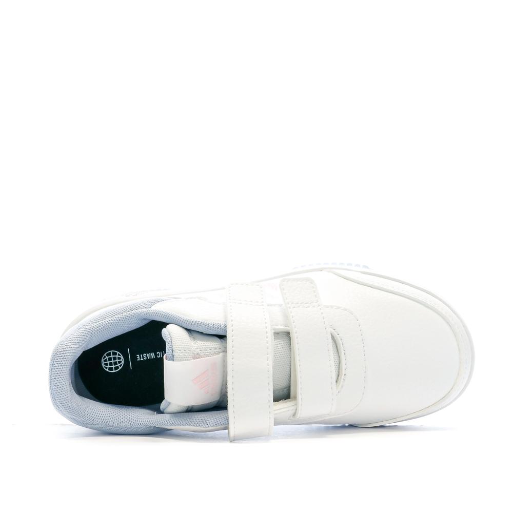 Baskets Blanches Fille Adidas Tensaur Sport 2.0 vue 4