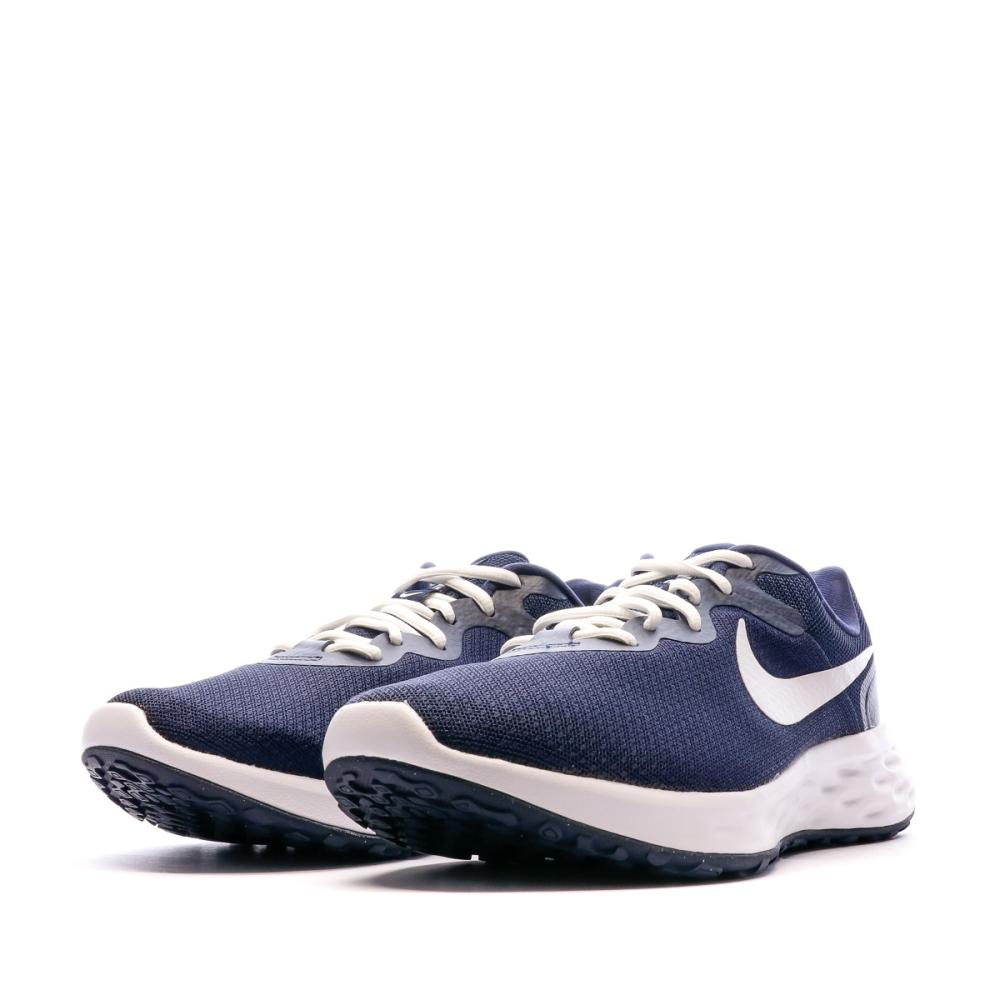 Chaussures de Running Bleues Homme Nike Revolution 6 vue 6