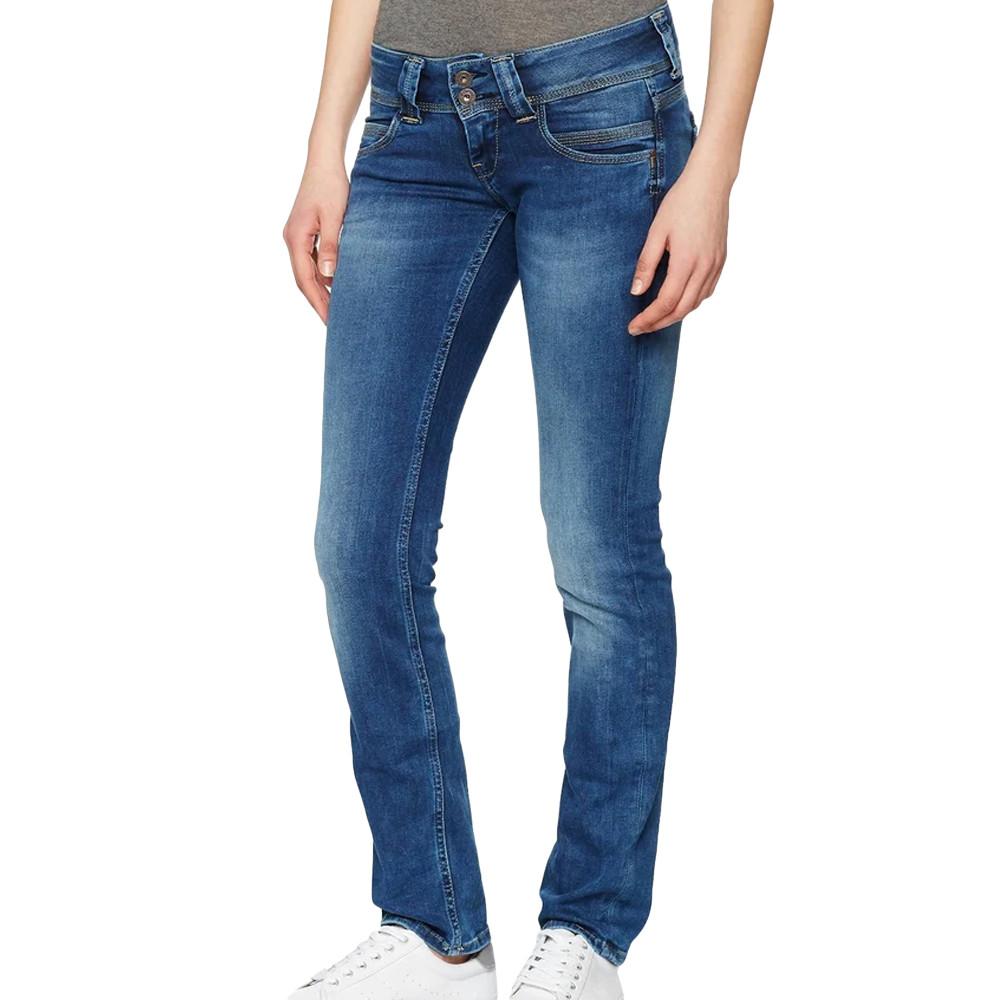 Jean Straight Bleu delave Femme Pepe Jeans Venus Espace des marques