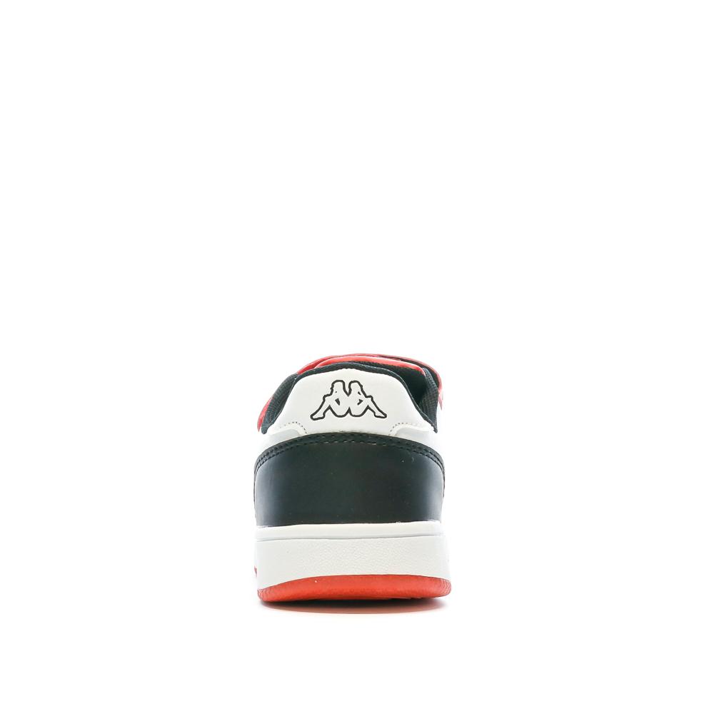 Baskets Noir/Rouge Garçon KAPPA Malone vue 3