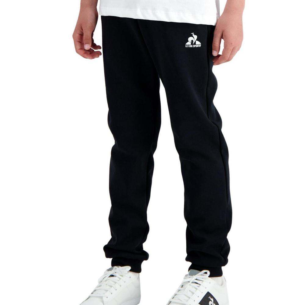 Jogging Noir Garçon Le Coq Sportif Ess Pant Regular N°1 Enfant Black 2320666 pas cher