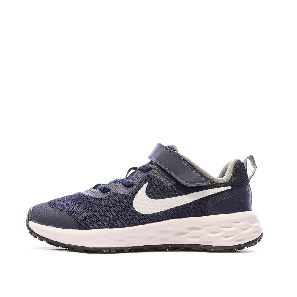 Baskets Marine Garçon Nike Revolution 6 pas cher