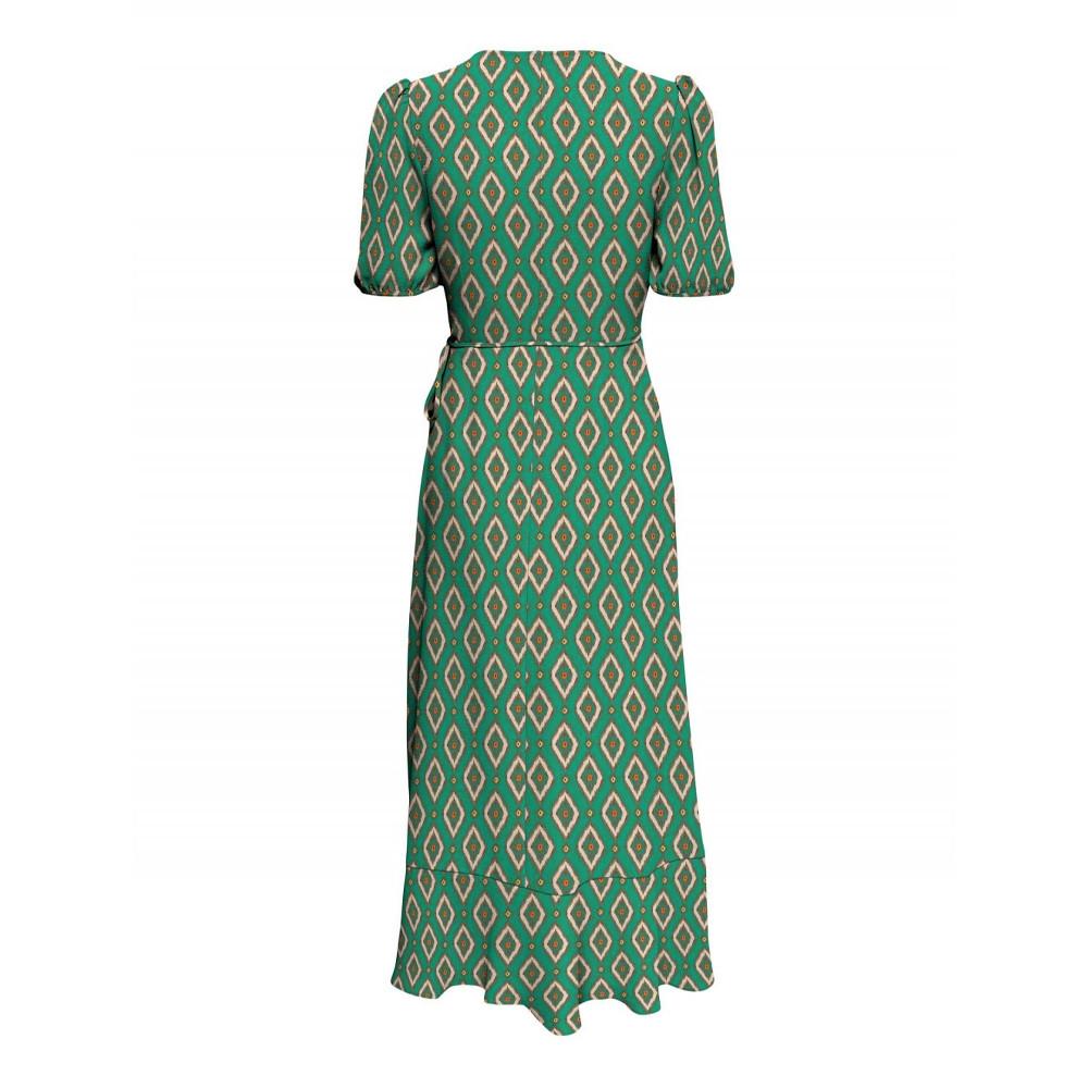 Robe Verte Femme Only Leah vue 2