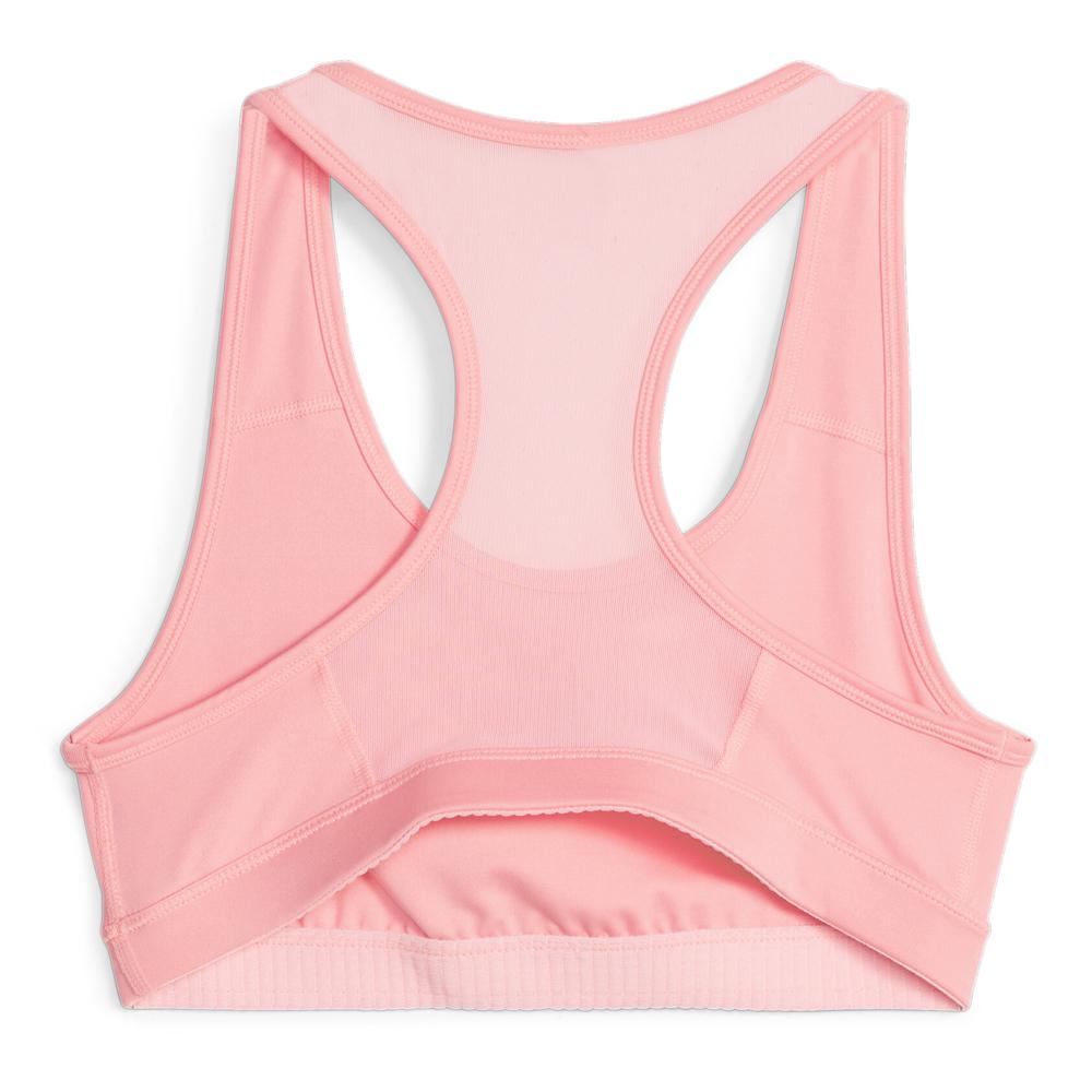 Brassière Rose Fluo Femme Puma Mid Impact 4keeps vue 2