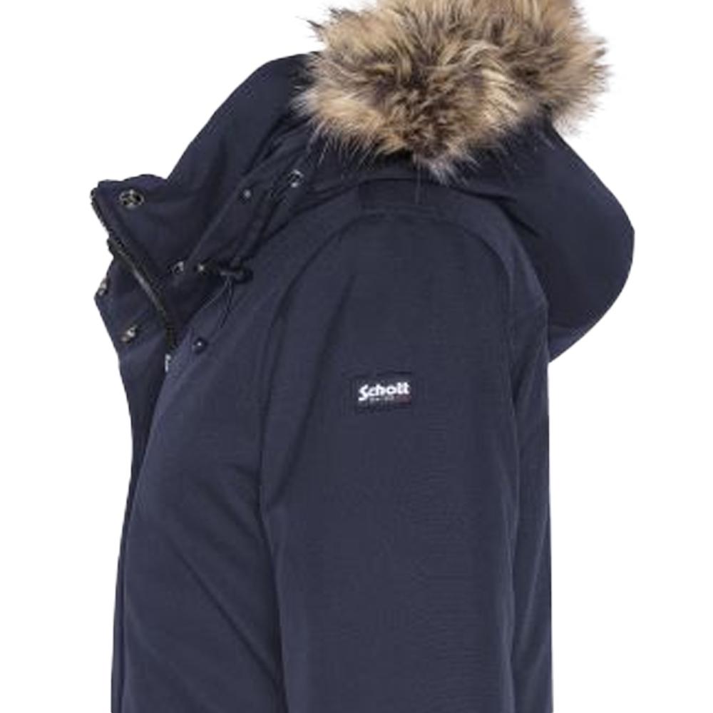 Parka Marine Femme Schott Tfrey vue 2