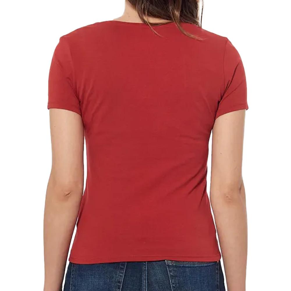 T-shirt Rouge Femme Kaporal Frank vue 2