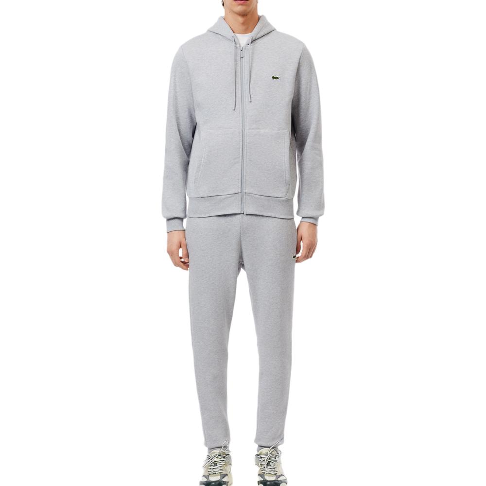 Survêtement Gris Homme Lacoste Tracksuit pas cher