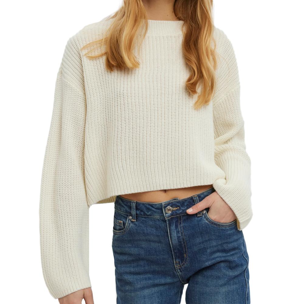 Pull Beige Femme Vero Moda Sayla pas cher