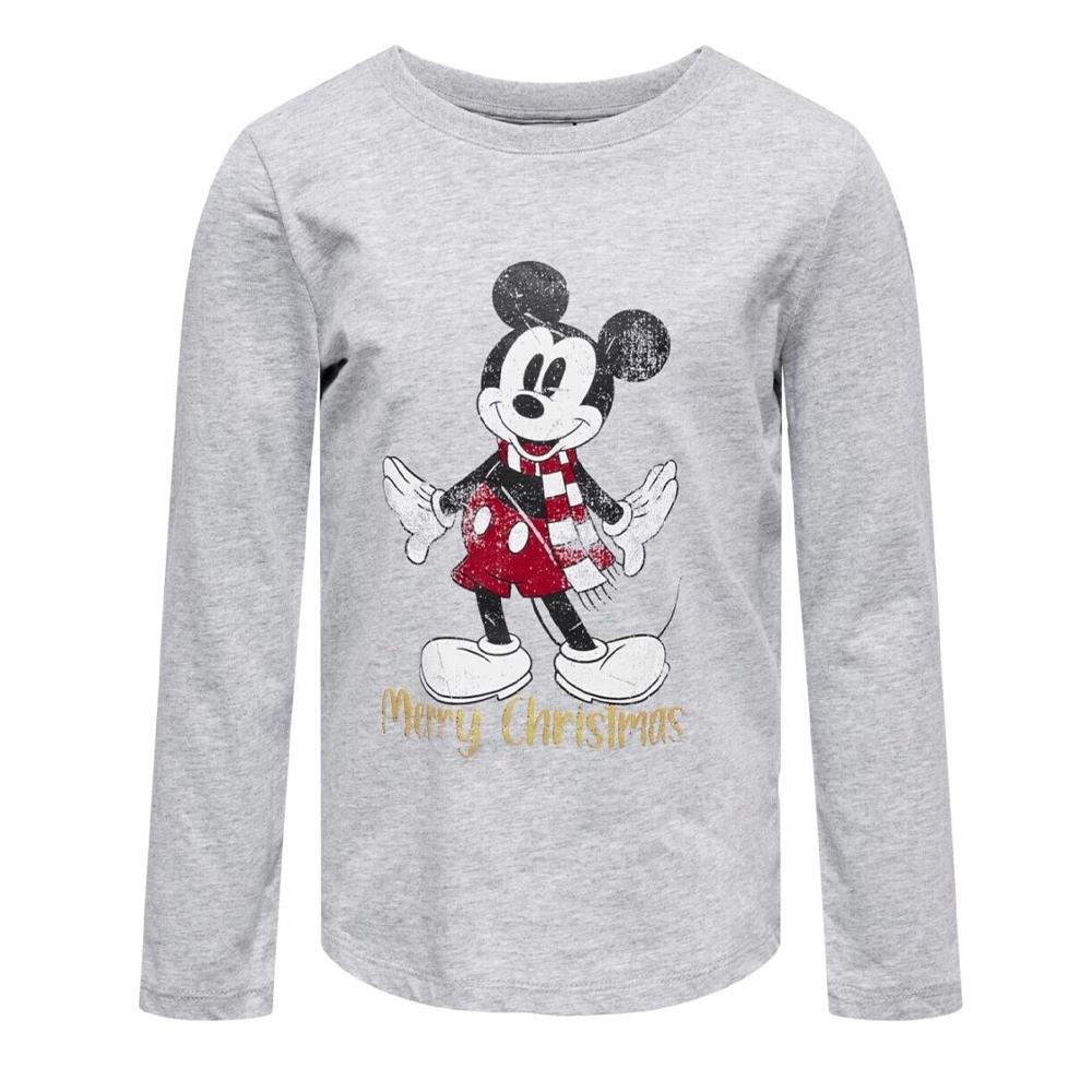 T-shirt Gris Fille Kids Only Disney pas cher