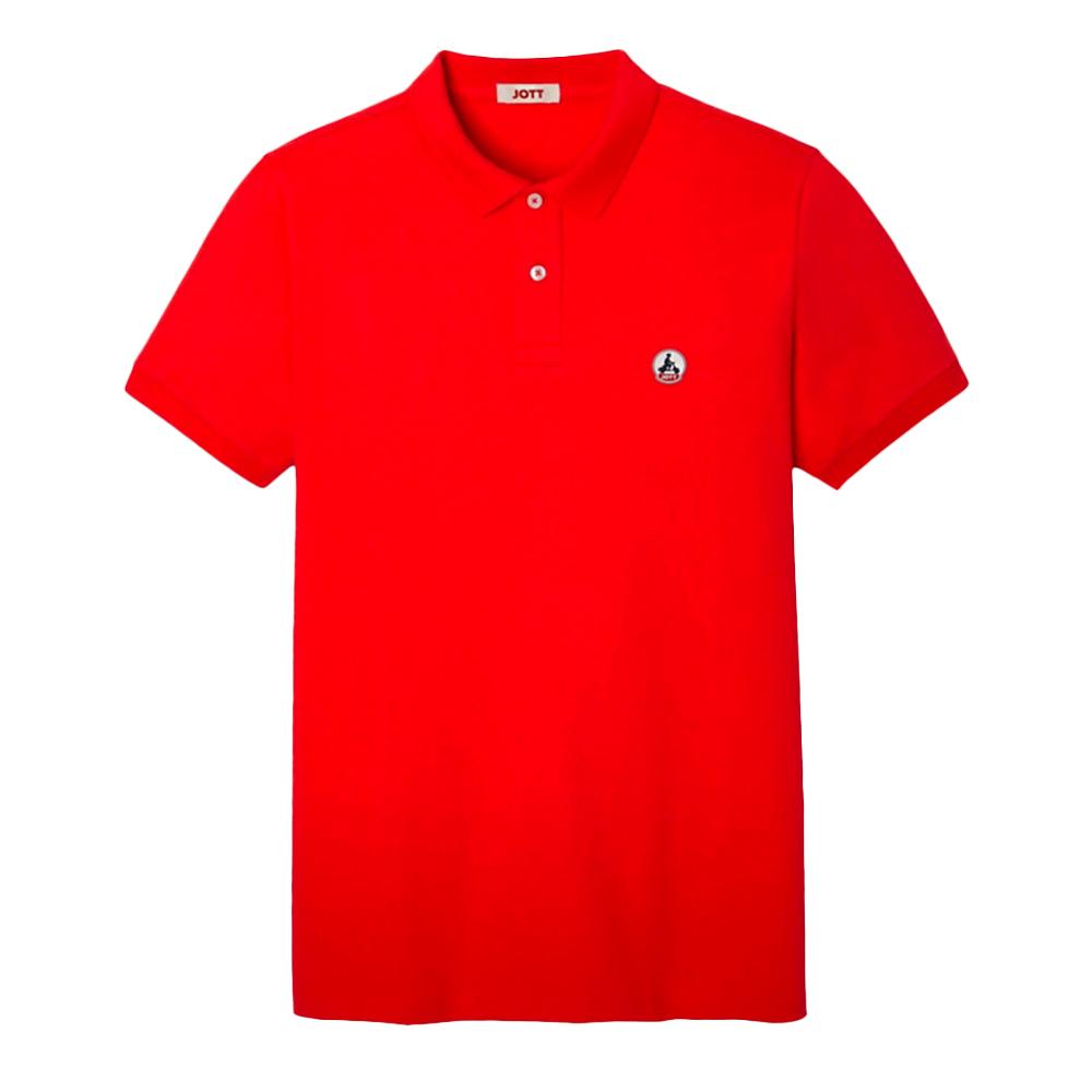 Polo Rouge Homme Jott Marbella 318 pas cher