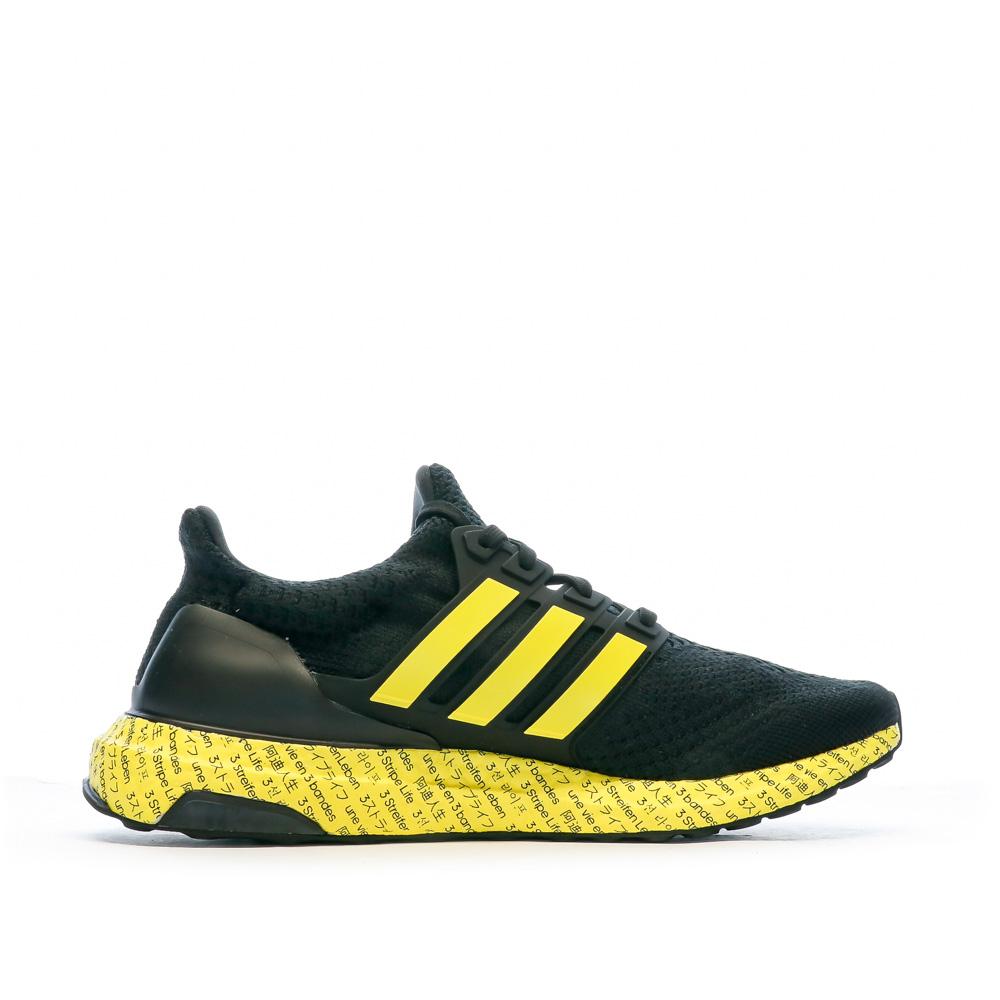 Chaussures de Running Noire Jaune Homme Adidas Ultraboost 5.0