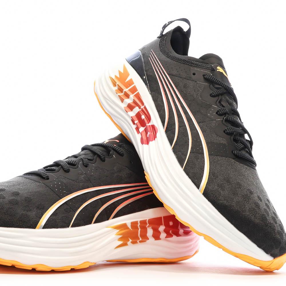 Chaussures de running Noires Homme Puma Foreverrun Nitro vue 7