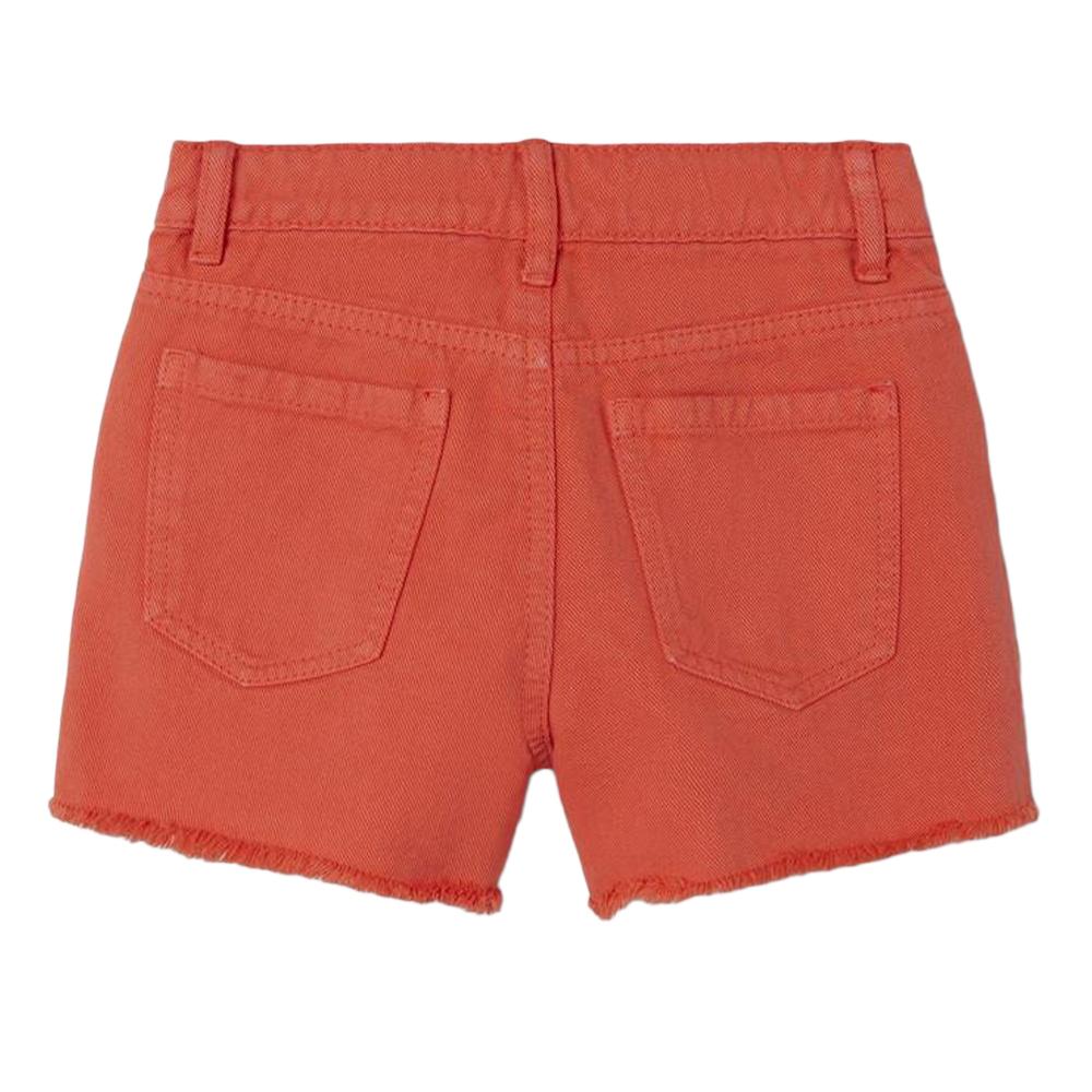 Short Orange Fille Name it Frose vue 2