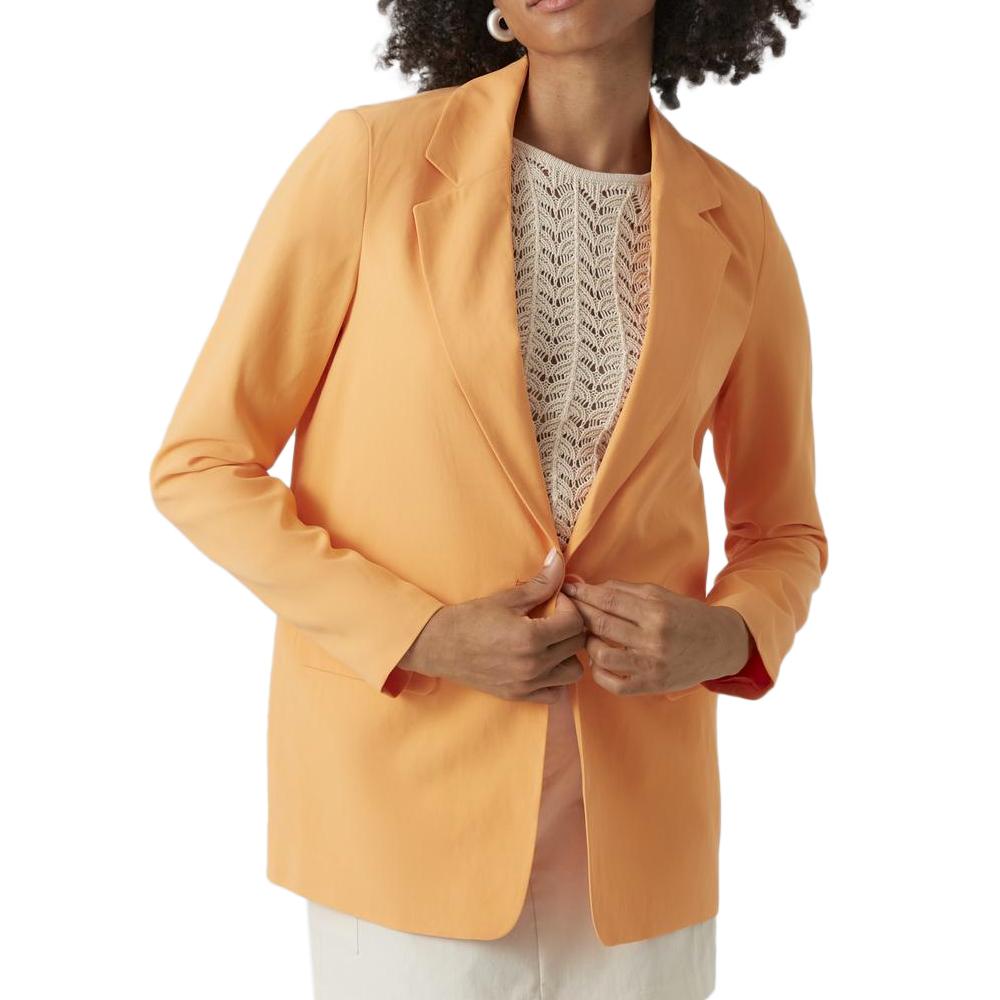 Blazer Orange Femme Vero Moda Carmen pas cher