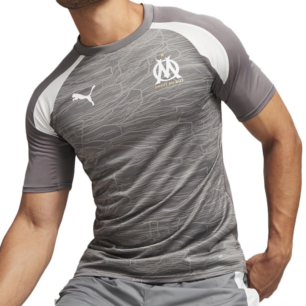 OM Maillot de foot Gris Homme Puma 23/24 pas cher