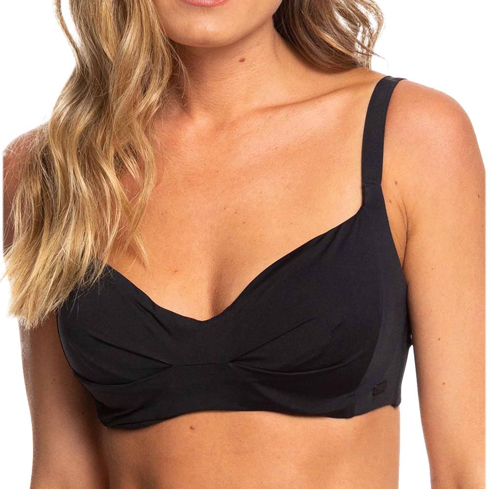 Haut De Bikini Noir Femme Roxy Beach Classics 303961 pas cher