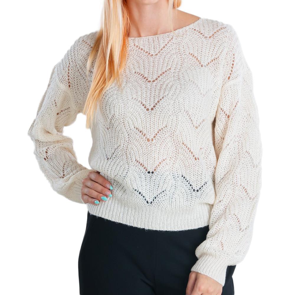 Pull Blanc Femme JDY Structure pas cher