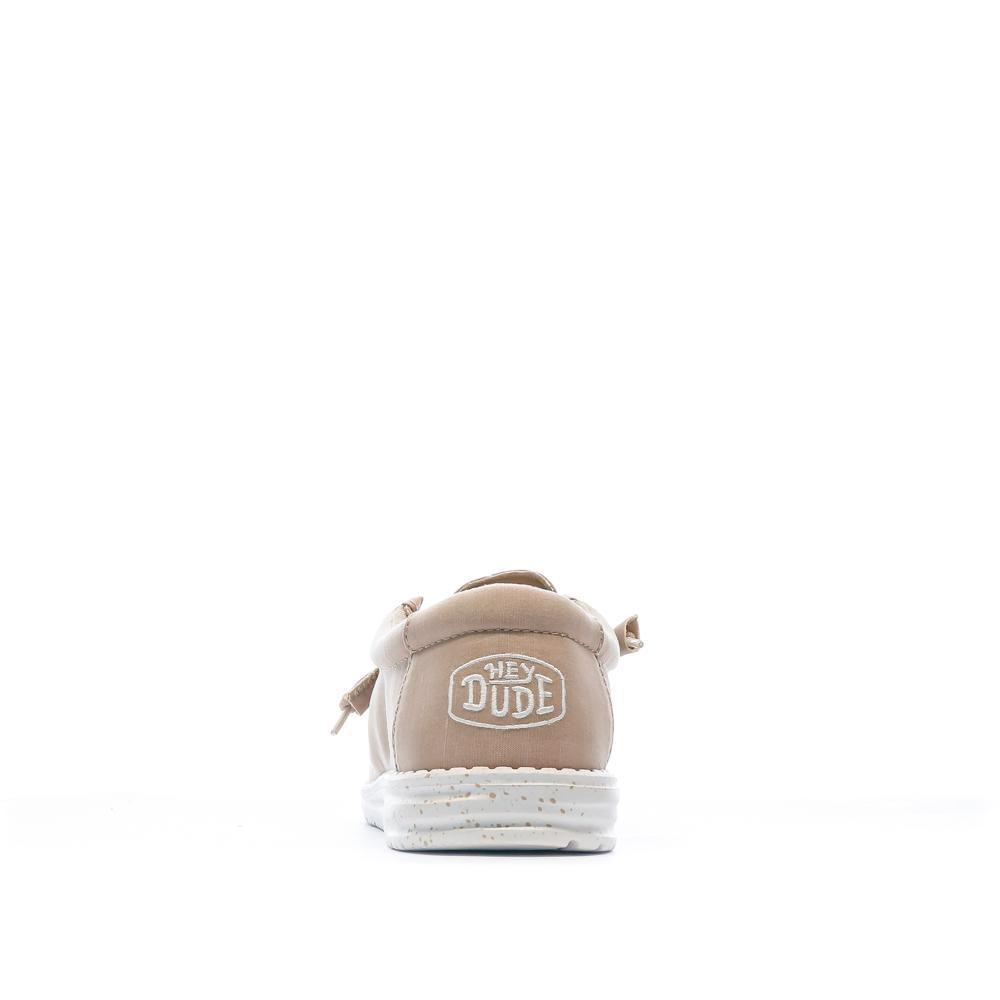 Chaussures Vieux Rose Homme Hey Dude Wally Slub Canvas vue 3