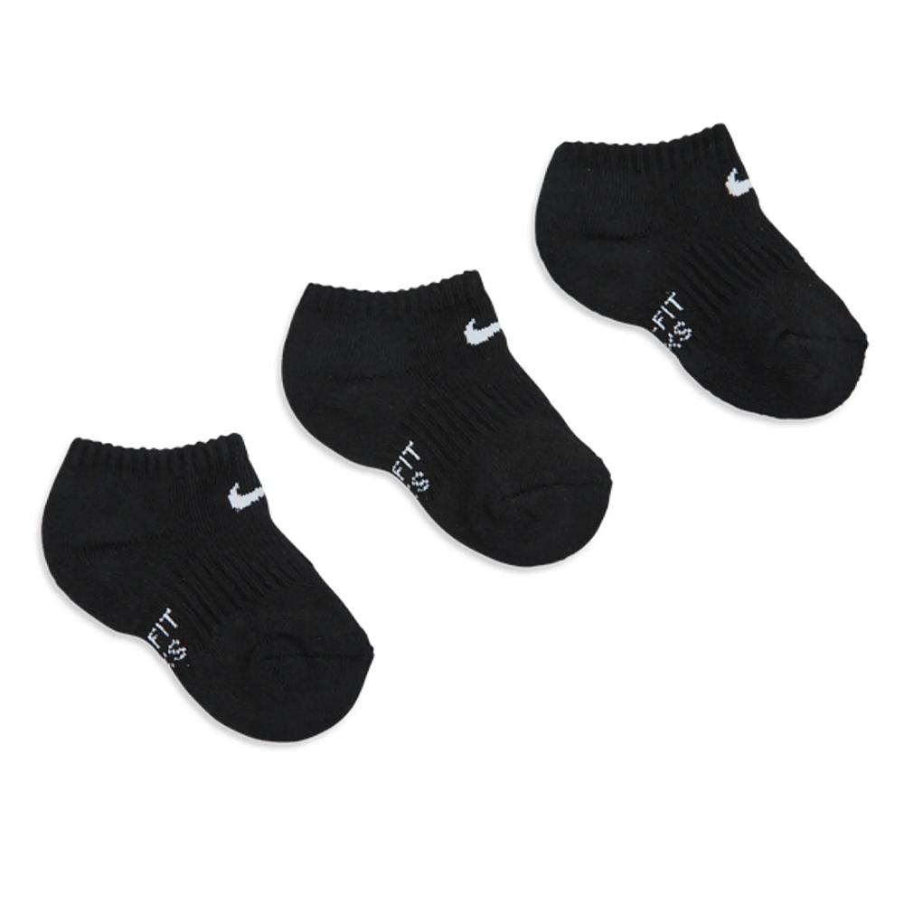 X3 Paires de Chaussettes Noir Mixte Nike Performance Basic pas cher