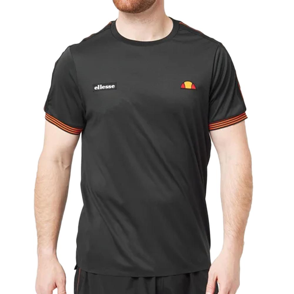 T-shirt Noir Homme Ellesse Parallel pas cher