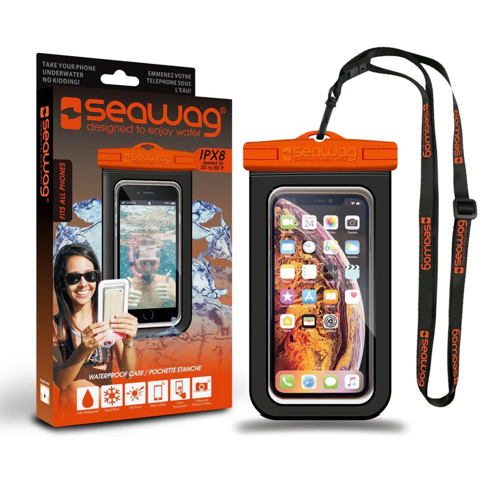 Pochette Etanche Universelle pour Smartphone Noir Orange SEAWAG B3X Espace des marques