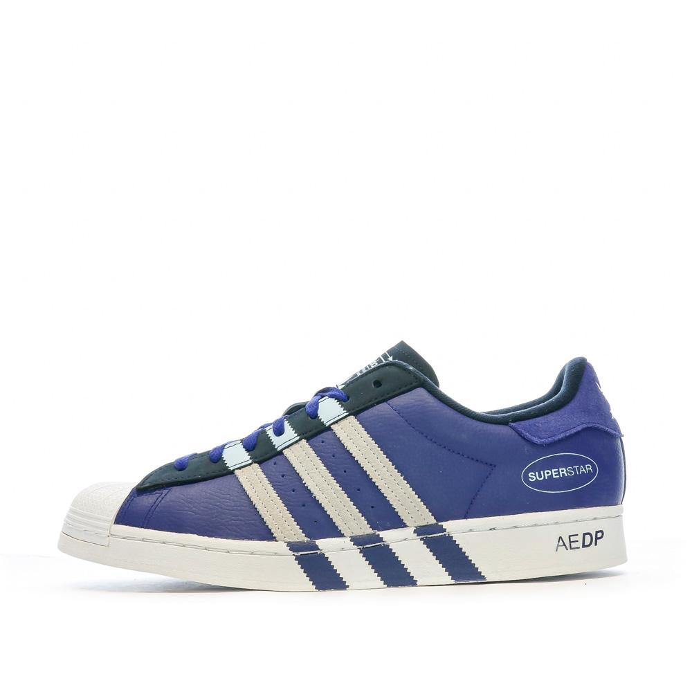 Baskets Bleu Blanc Homme Adidas Superstar Espace des marques