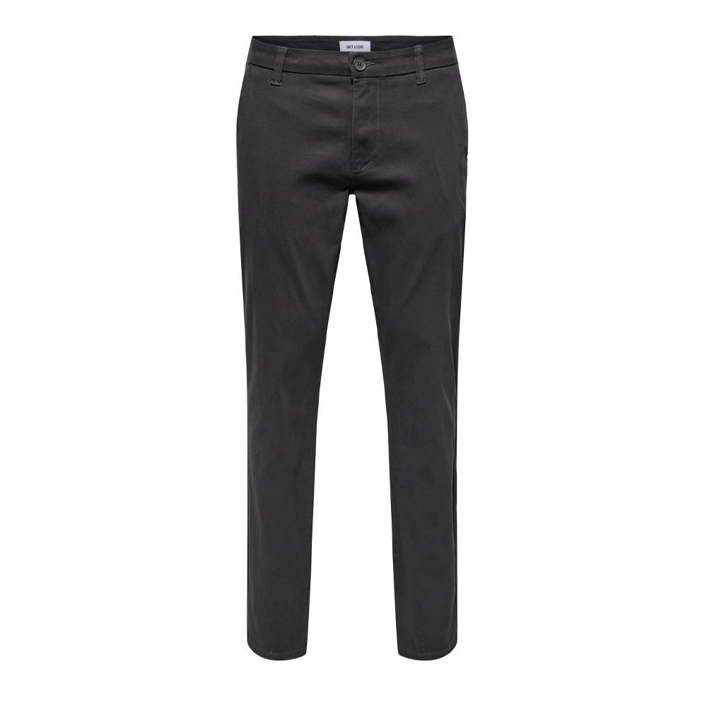 Pantalon Chino Gris Homme Only & Sons 22026606 pas cher