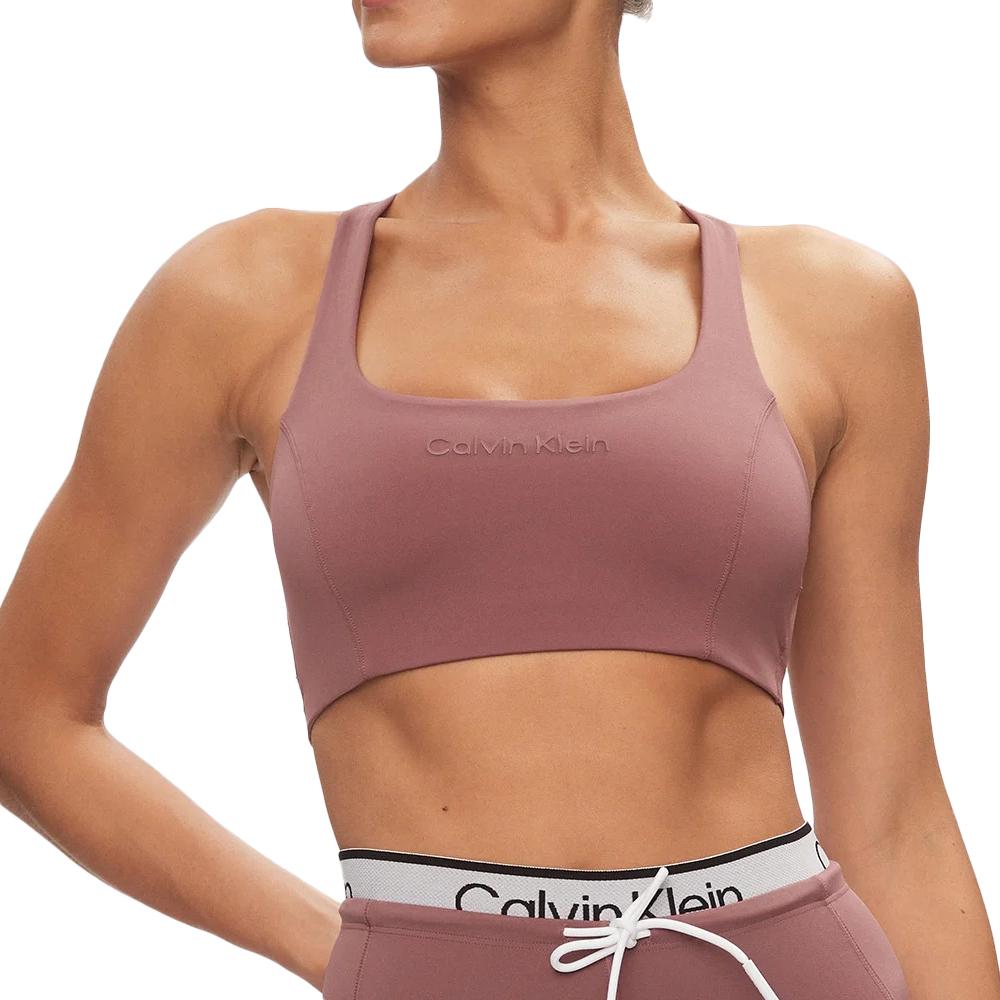 Brassière Mauve Femme Calvin Klein Jeans Medi pas cher