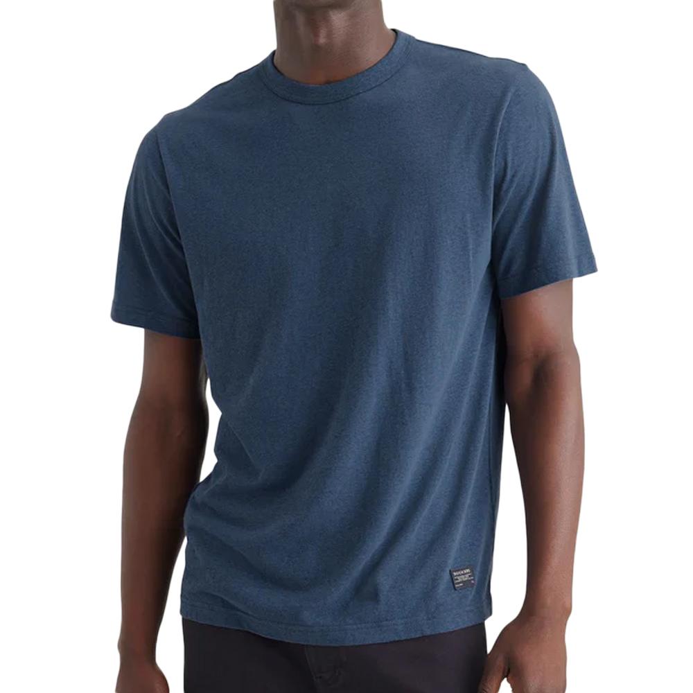 T-shirt Bleu Homme Dockers Original pas cher