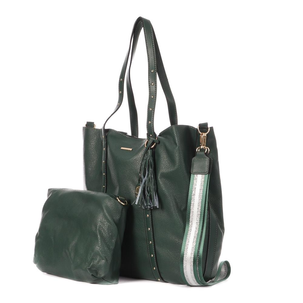 Sac a main Vert Femme Manoukian Zanzibar vue 3