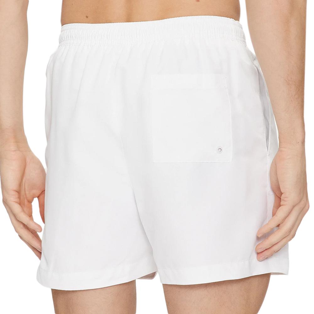 Short de bain Blanc Homme Calvin Klein Drawstring 2PV vue 2