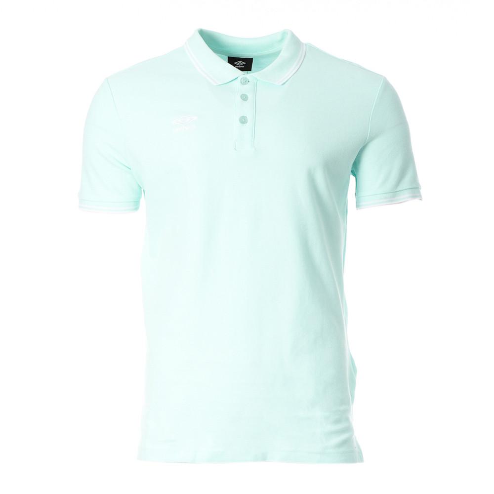 Polo Turquoise Homme Umbro Bas Net pas cher