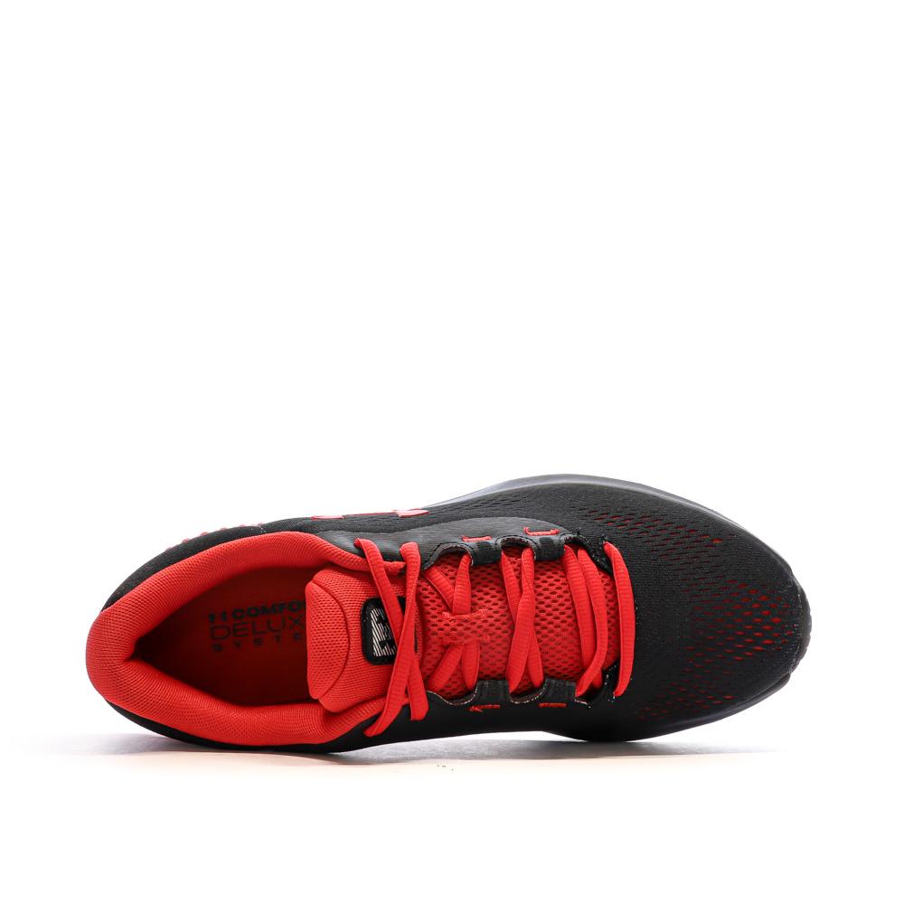 Chaussures de Running Noir/Rouge Homme Under Armour Charged Rogue 4 vue 4