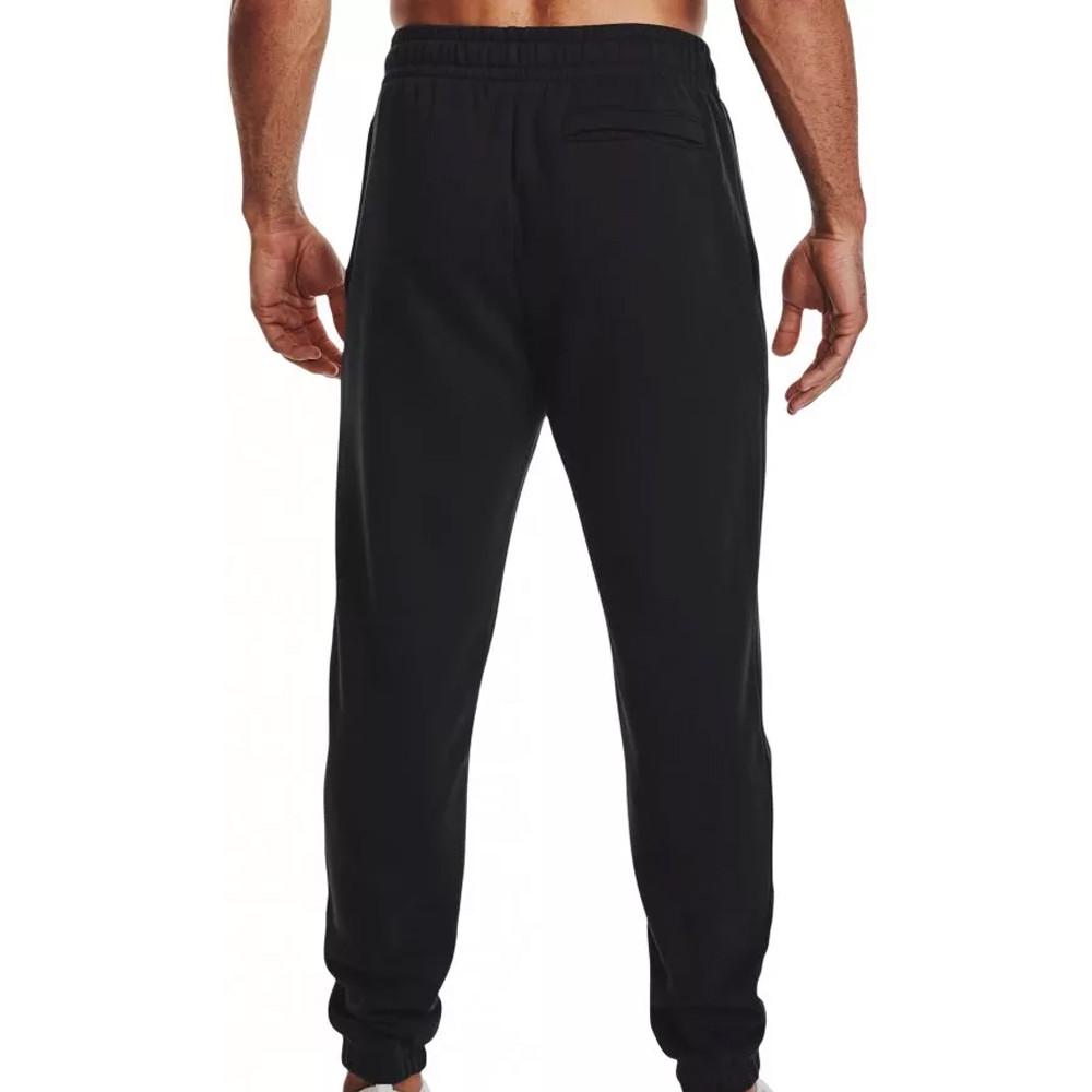 Jogging Noir Homme Under Armour Essential vue 2