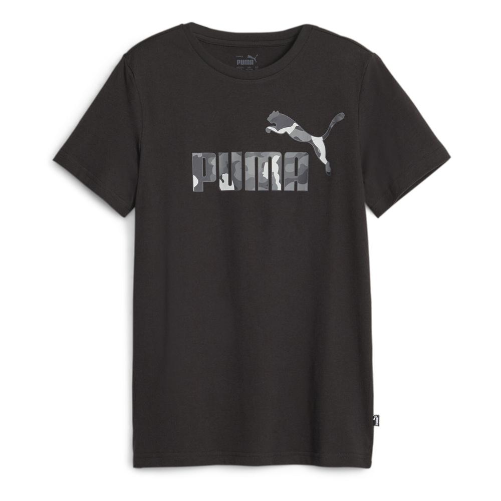 T-shirt Noir Garçon Puma 676869 pas cher