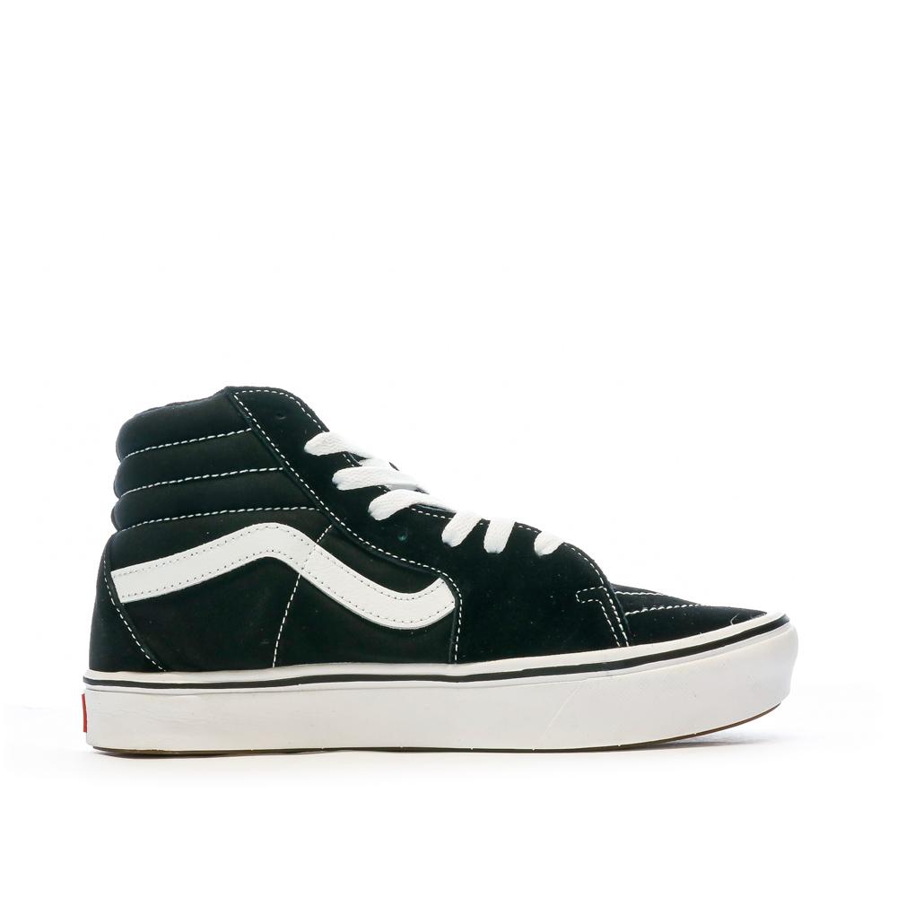 Baskets Noir/Blanc  Homme Vans Sk8-hi vue 2