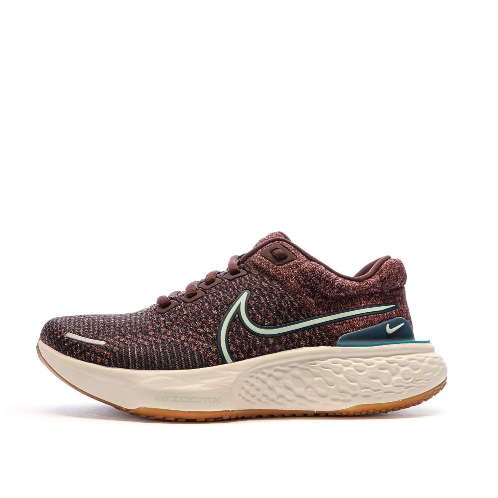 Chaussures de Running Bordeaux Femme Nike Zoom X Invincible Run pas cher