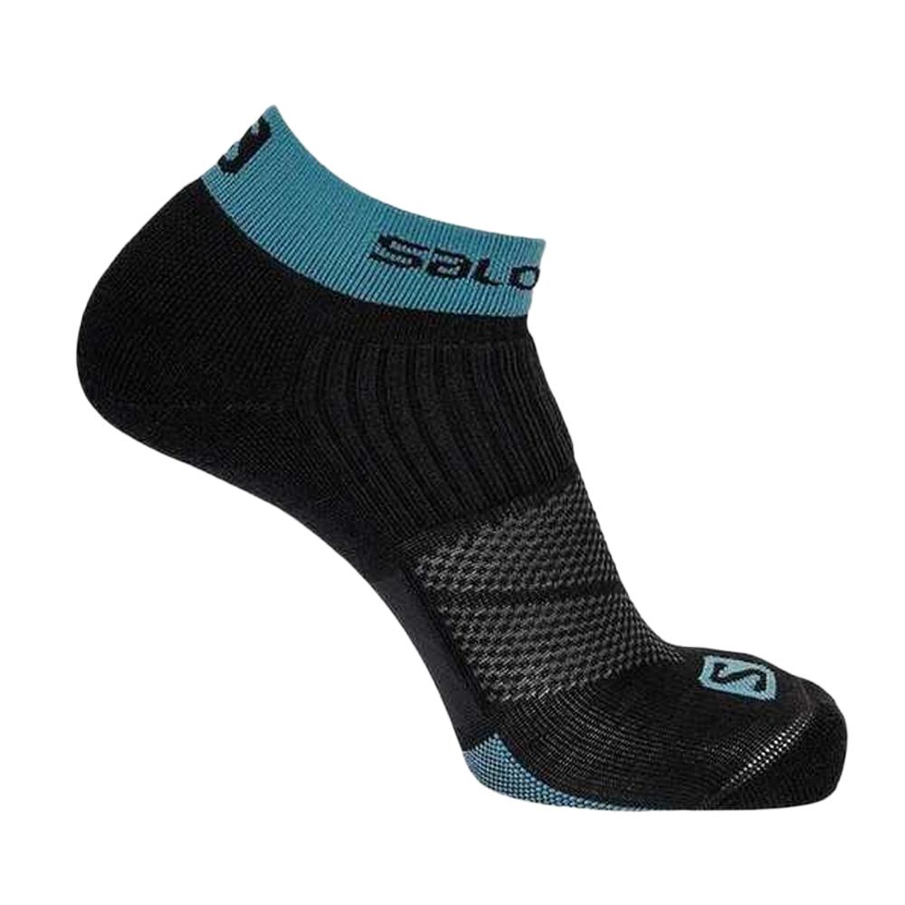 Chaussettes Noires Mixte Salomon Ultra Ankle pas cher