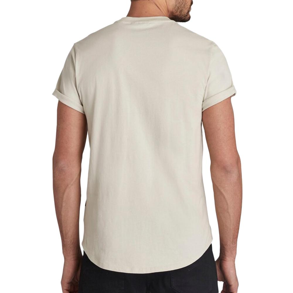 T-shirt Beige Homme G-Star Raw D25949 vue 2