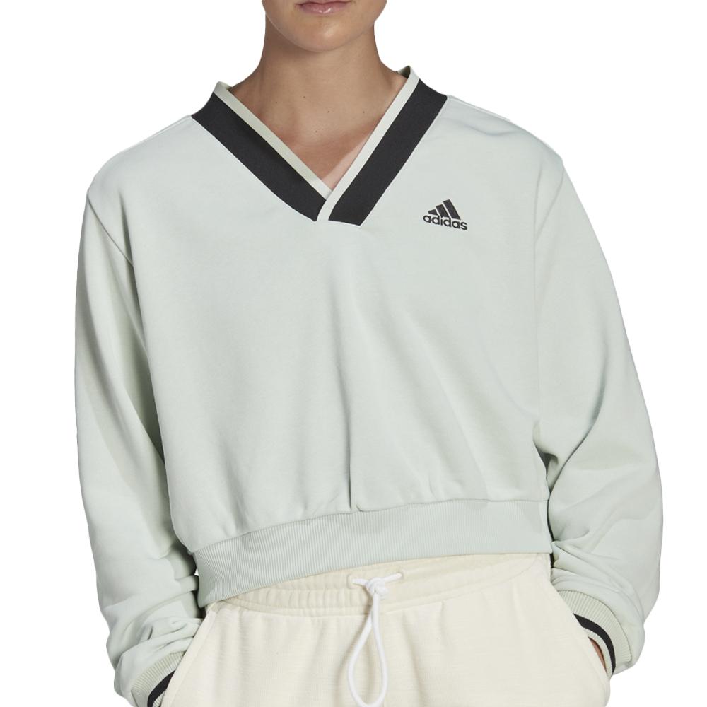 Pull adidas blanc femme best sale