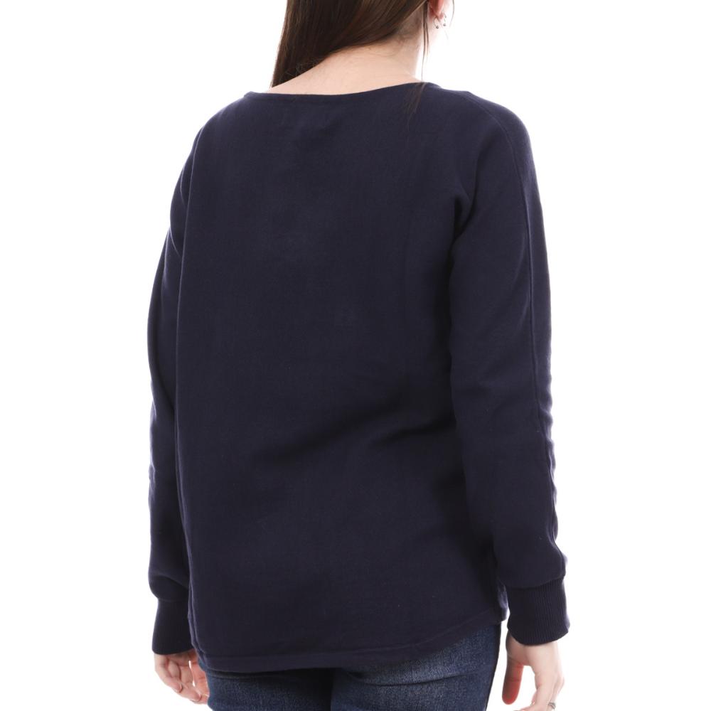 Pull Marine Femme Lee Cooper Oeloa vue 2