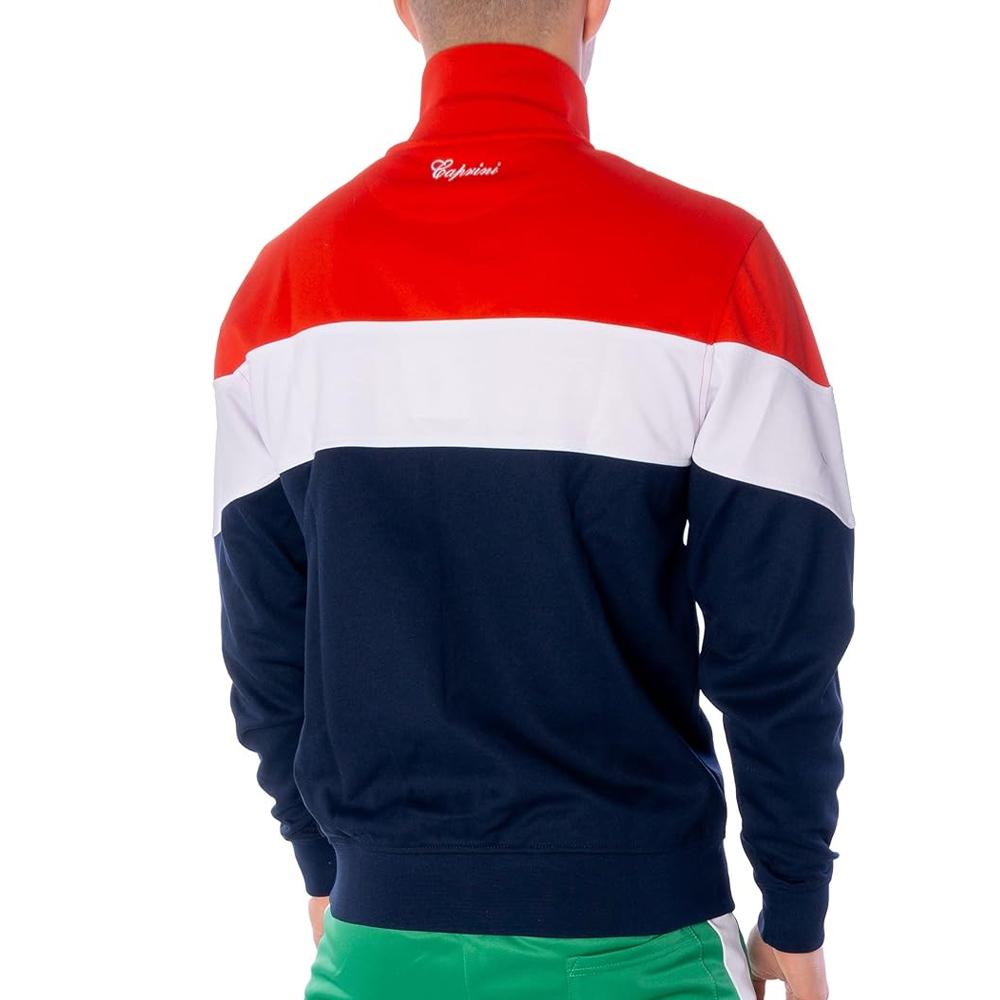 Veste Rouge/Gris/Marine Homme Ellesse Caprini vue 2