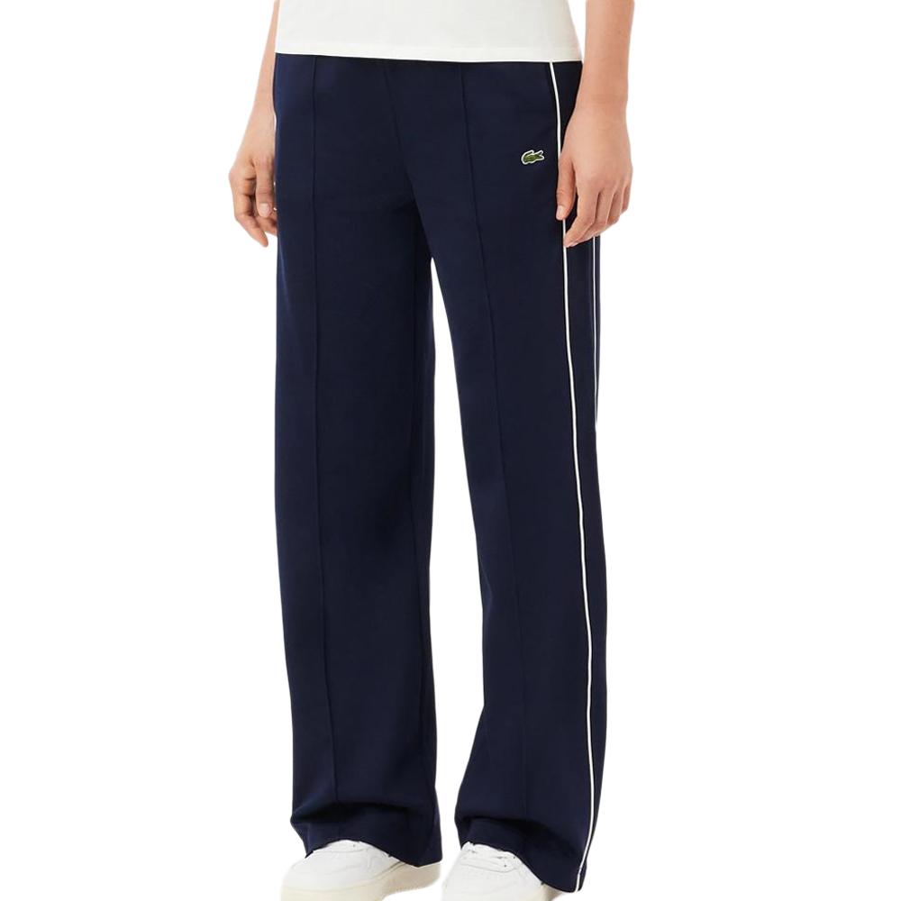 Pantalon Fluide Marine Femme Lacoste Paris pas cher