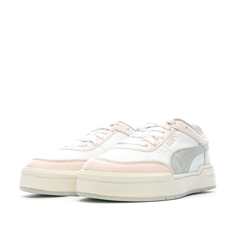 Baskets Rose/Blanche/Gris Femme Puma Ca Pro Sport vue 6